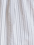 Mr Simple Rustler Textured Short Sleeve Shirt - Vintage White Multi Stripe - view 4
