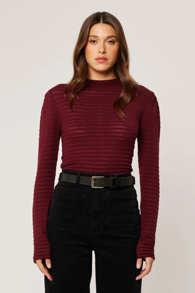 ROLLAS - Edgar Top - Oxblood
