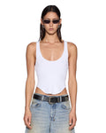 KSUBI - Muse Tank - White-Tank top-Ksubi-XS-UPTOWN LOCAL