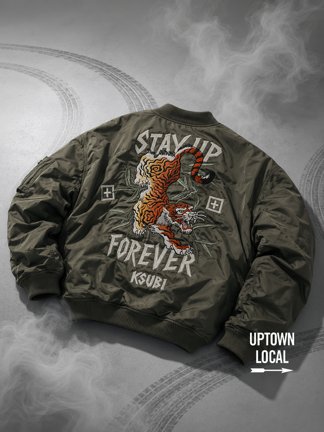 KSUBI - Stay Up 4 Eva Jacket - Jet Khaki-Jackets-Ksubi-S-UPTOWN LOCAL