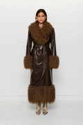 The Wolf Gang - Abrigo Coat - Chocolate-Coats & Jackets-The Wolf Gang-XS-UPTOWN LOCAL