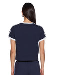 KSUBI - Varsity Shrunken SS Tee Navy-T-Shirts-Ksubi-XS-UPTOWN LOCAL