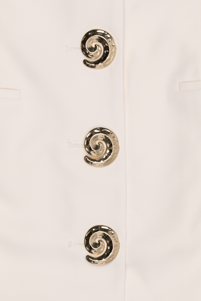 The Wolf Gang - Irida Vest Dress - Ivory-DRESSES-The Wolf Gang-XS-UPTOWN LOCAL