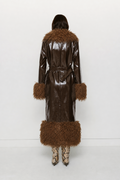 The Wolf Gang - Abrigo Coat - Chocolate-Coats & Jackets-The Wolf Gang-XS-UPTOWN LOCAL
