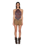 KSUBI - Micro Short Belted Rider Brown-Shorts-Ksubi-XS-UPTOWN LOCAL