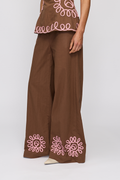 The Wolf Gang - Estela Pant - Chocolate-Pants-The Wolf Gang-XS-UPTOWN LOCAL