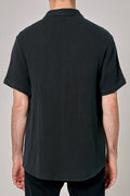 Bon Weave Shirt - Washed Black-Shirts-Rolla's-S-UPTOWN LOCAL