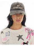 THE TALES - Destroyed Art Department Truck Cap - Black-Caps-The Tales-UPTOWN LOCAL
