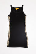 SOMETHING VERY SPECIAL - Geo Fitted Mini - Black-Dresses-Something Very Special-XS-UPTOWN LOCAL