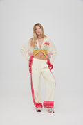 SOMETHING VERY SPECIAL - Hotel Special Suzy Pants - White/Multi-Pants-Something Very Special-S-UPTOWN LOCAL