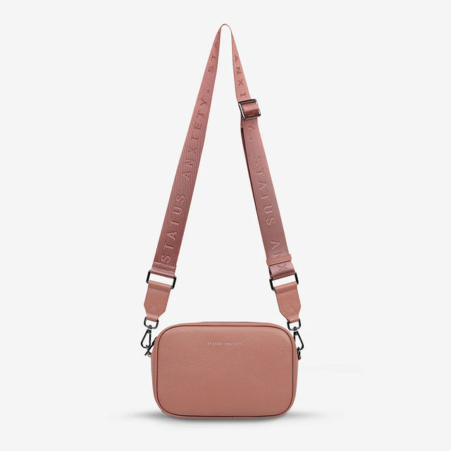 Plunder Web Strap - Dusty Rose-Bags-Status Anxiety-UPTOWN LOCAL