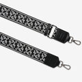 STATUS ANXIETY - Jacquard Strap Medium - Black-Bag Strap-Status Anxiety-UPTOWN LOCAL