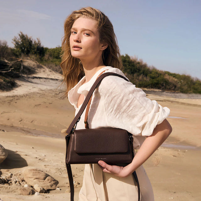 STATUS ANXIETY - Zenith - Cocoa-Handbag & Wallet Accessories-Status Anxiety-UPTOWN LOCAL