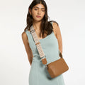 STATUS ANXIETY - Jacquard Strap Medium - Camel-Bag Strap-Status Anxiety-UPTOWN LOCAL