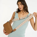 STATUS ANXIETY - Jacquard Strap Medium - Camel-Bag Strap-Status Anxiety-UPTOWN LOCAL