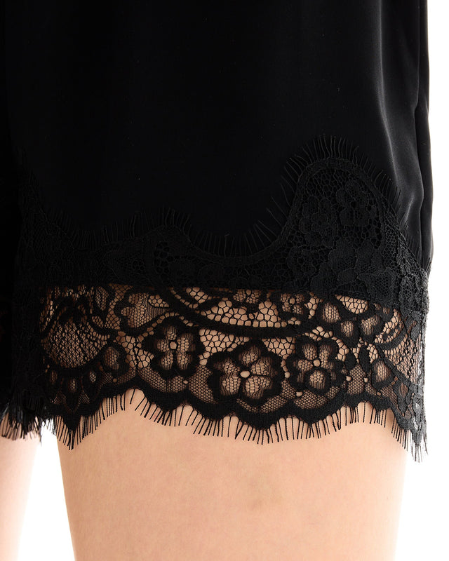 THE TALES - Lace Athena Shorts - Black – view 4