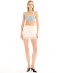 THE TALES - Lace Athena Shorts - Cream – view 4