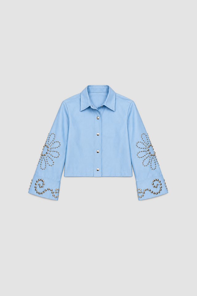 The Wolf Gang - Seda Shirt - Sky-Tops-The Wolf Gang-XS-UPTOWN LOCAL