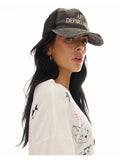 THE TALES - Destroyed Art Department Truck Cap - Black-Caps-The Tales-UPTOWN LOCAL