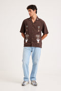 Rolla's Night Garden Bowler Chestnut back