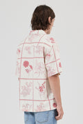 Rolla's Botanicals Bowler Shirt White Red