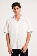 Rolla's Island Short Sleeve Shirt White front