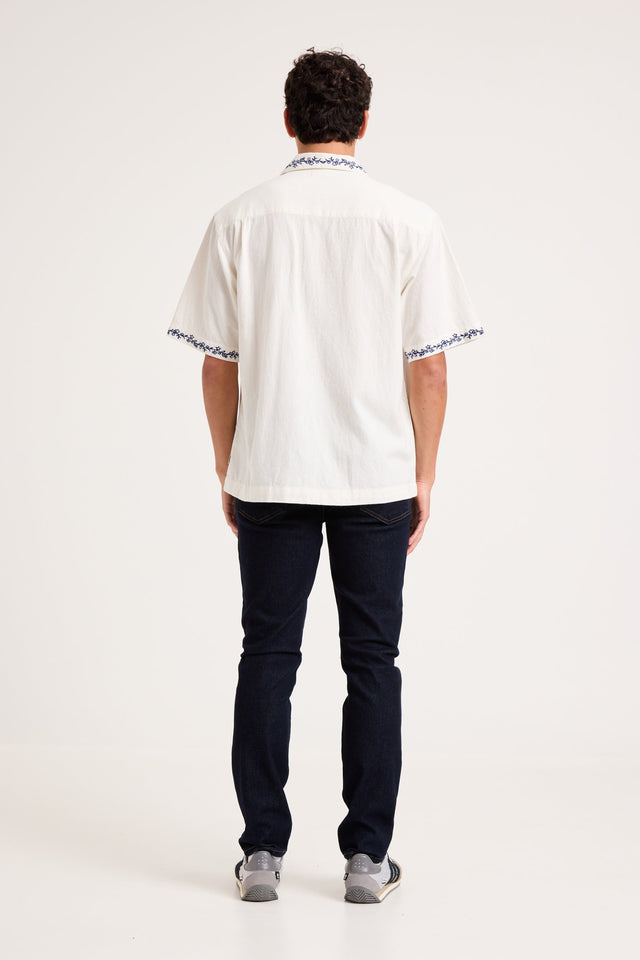 Rolla's Island Short Sleeve Shirt White
