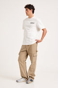 Rolla's Classic Garage Tee Vintage White detail