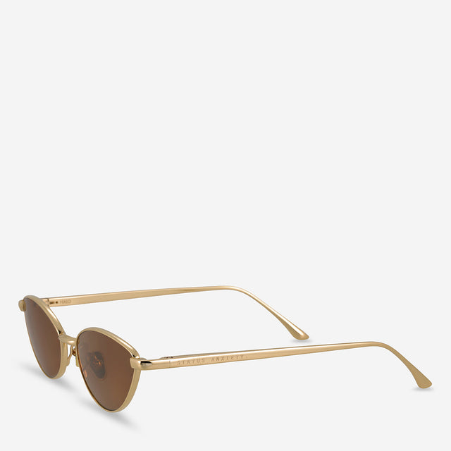 Status Anxiety Halo Sunglasses - Gold