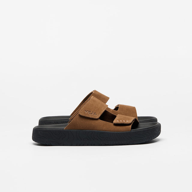 VEJA - Etna Suede Brown Black side view