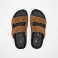 VEJA - Etna Suede Brown Black top view