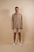Darley L/S Shirt - Taupe-Shirts & Tops-Kore Studios-S-UPTOWN LOCAL