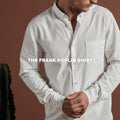 Frank Poplin Shirt - White-Shirts & Tops-Academy Brand-S-UPTOWN LOCAL