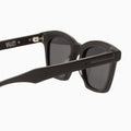 Hutch - Matte Black w. Gloss Black Metal Trim / Black Lens-Sunglasses-Valley-UPTOWN LOCAL
