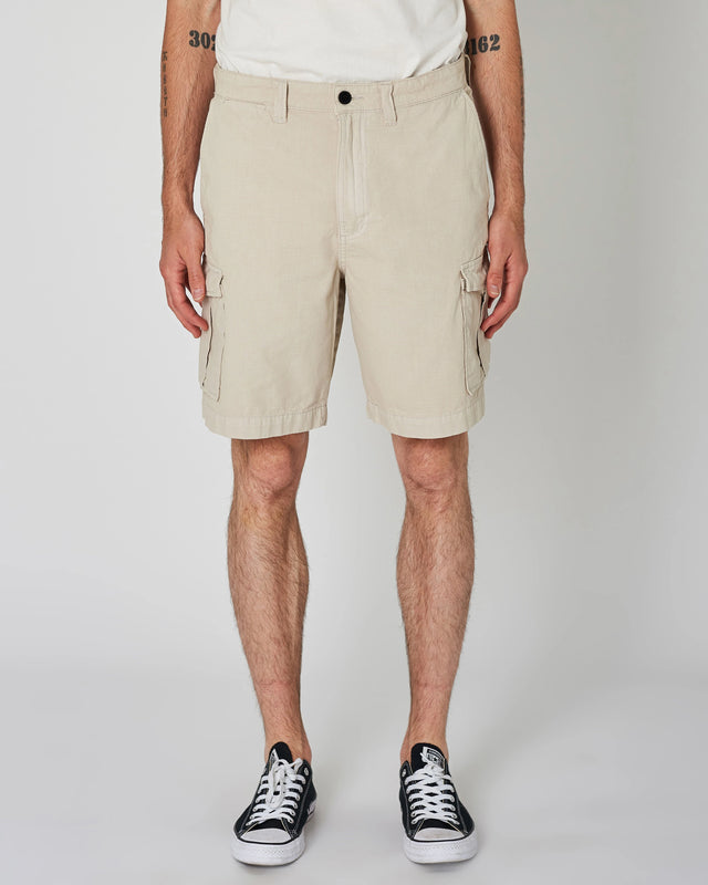 Ace Ripstop Cargo Short - Stone-Shorts-Rolla's-29-UPTOWN LOCAL