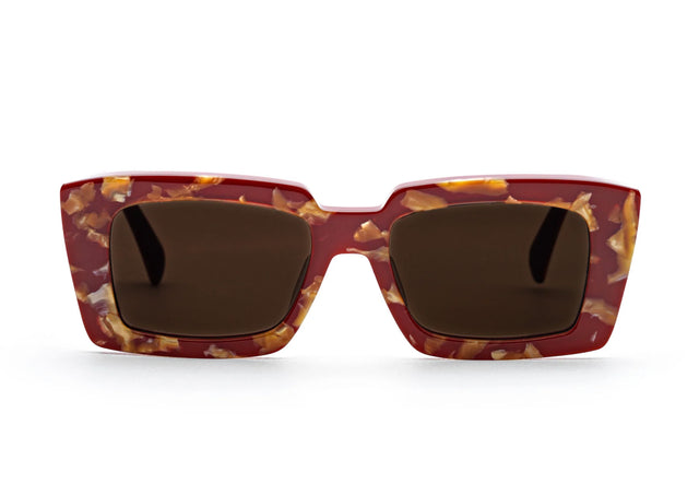 Fasha - Red Granite “Limited Edition”-Sunglasses-AM Eyewear-UPTOWN LOCAL