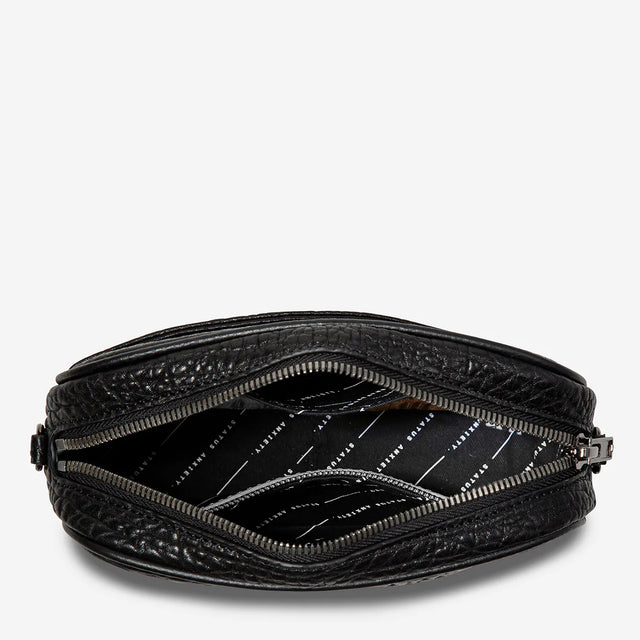 Plunder - Black Bubble - Web Strap-Handbags-Status Anxiety-UPTOWN LOCAL