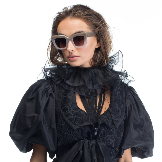 VALLEY Brigada Toffee Fade to Ivory POLARISED Brown Gradient Len UPTOWN LOCAL