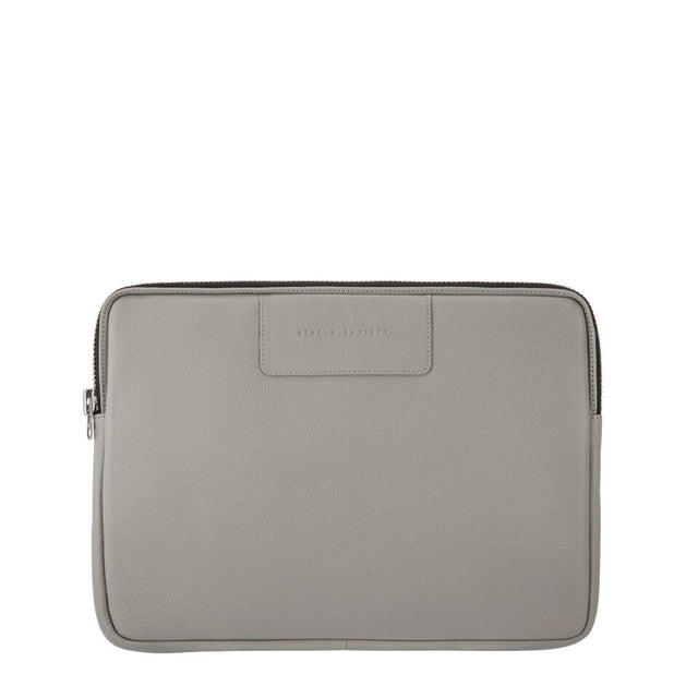 Before I Leave Laptop Case-Bags-Status Anxiety-Light Grey-UPTOWN LOCAL