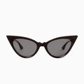 Raven Crystal - Gloss Black w. Swarovski Crystal / Black Lens-Sunglasses-Valley-UPTOWN LOCAL