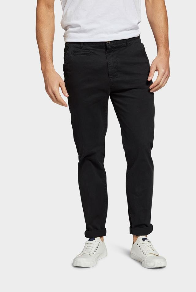 Cooper Chino Black-Pants-The Academy Brand-UPTOWN LOCAL