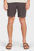 Riviera Linen Short - Charcoal-Shorts-The Academy Brand-28-UPTOWN LOCAL
