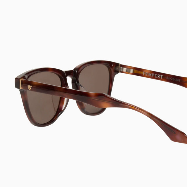 Tempest - Timeless Tort w/ Matte Gold Metal Trim / POLARISED Brown Lens-Sunglasses-Valley-UPTOWN LOCAL