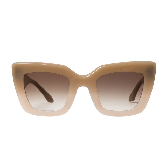 Brigada - Toffee Fade to Ivory / Brown Gradient Lens-Sunglasses-Valley-UPTOWN LOCAL