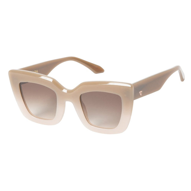 Brigada - Toffee Fade to Ivory / Brown Gradient Lens-Sunglasses-Valley-UPTOWN LOCAL