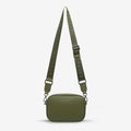 Plunder - Khaki - Web Strap-Handbags-Status Anxiety-UPTOWN LOCAL