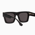 Alta - Gloss Black W. Silver Metal Trim / Polarised Lens-Sunglasses-Valley-UPTOWN LOCAL