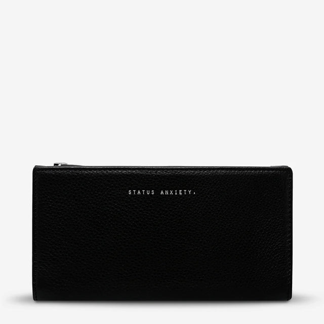 Old Flame Wallet - Black-Wallets & Money Clips-Status Anxiety-UPTOWN LOCAL