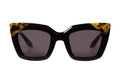 Brigada Gloss Black w Tort Brow Corners/ Black Gradient Lens-Sunglasses-Valley-UPTOWN LOCAL