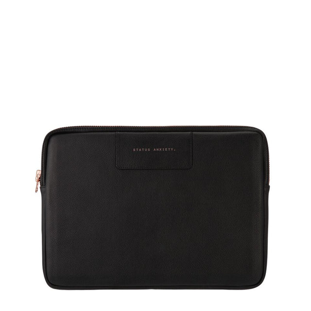 Before I Leave Laptop Case-Bags-Status Anxiety-Blk/Rose Gold-UPTOWN LOCAL